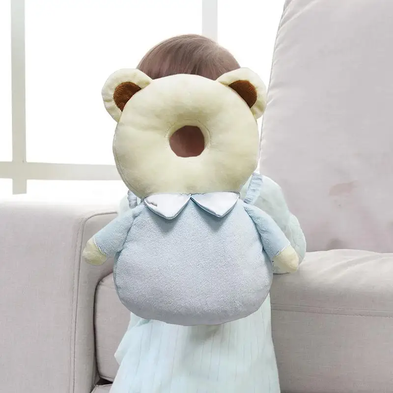 Babies Head Protection Pads Infant Head Protection Backpack Cushion Adjustable Protector Pad Cute Animal Shape For Baby Toddler 3