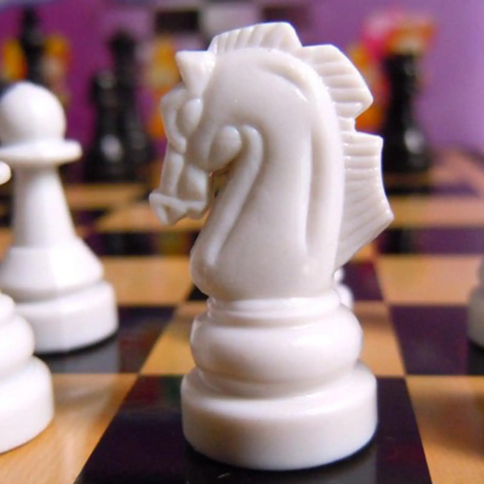 Mini 7.87" Chess Set Folded Chessboard Chess Pieces Family Entertainment Board toys for Adult Kids