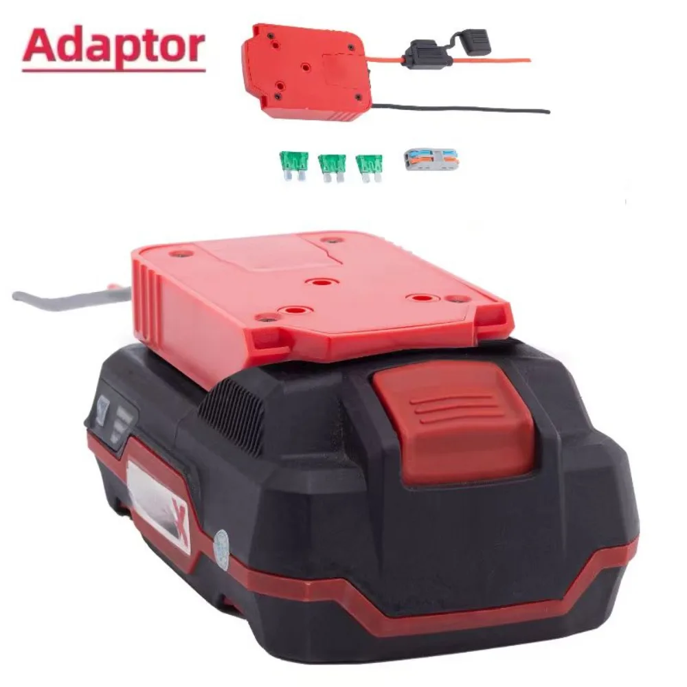 Power Wheel  Converter For PARKSIDE LIDL X20V TEAM (PAP 20) Battery AdapterOutput Base Bracket Cordless Power Connector sonoff rm433r2 series 8 button remote control lightweight controller without base battery