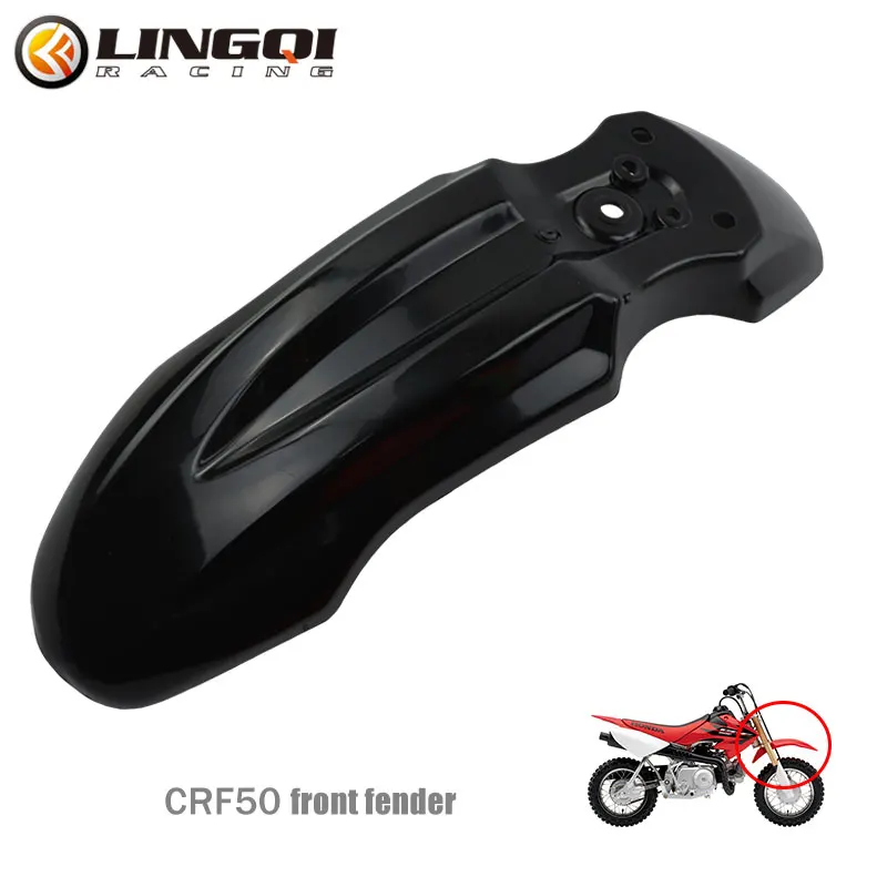 

Переднее крыло LINGQI CRF50, брызговик для мотоцикла, ямы, грязезащитный Пластиковый корпус для CRF 50, сменные детали для мотоцикла