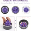 1Pc Soft Silicone Slow Feeder Puzzle Dog Bowl Insert-Stimulates Mind & Promotes Healthy Digestion Suitable for all sizes 4