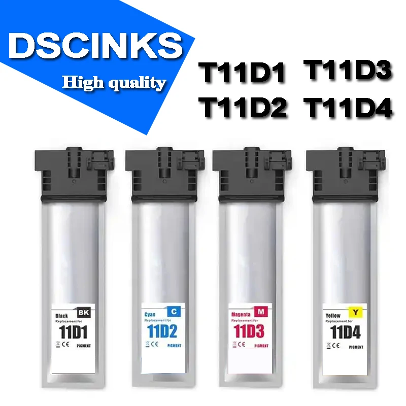 Ink Cartridge T11D1 T11D2 T11D3 T11D4 T11E1 T11C1 ink cartridge for Epson WorkForce Pro WF-C5890DWF WF-C5390DWF Europe printer & pigment ink