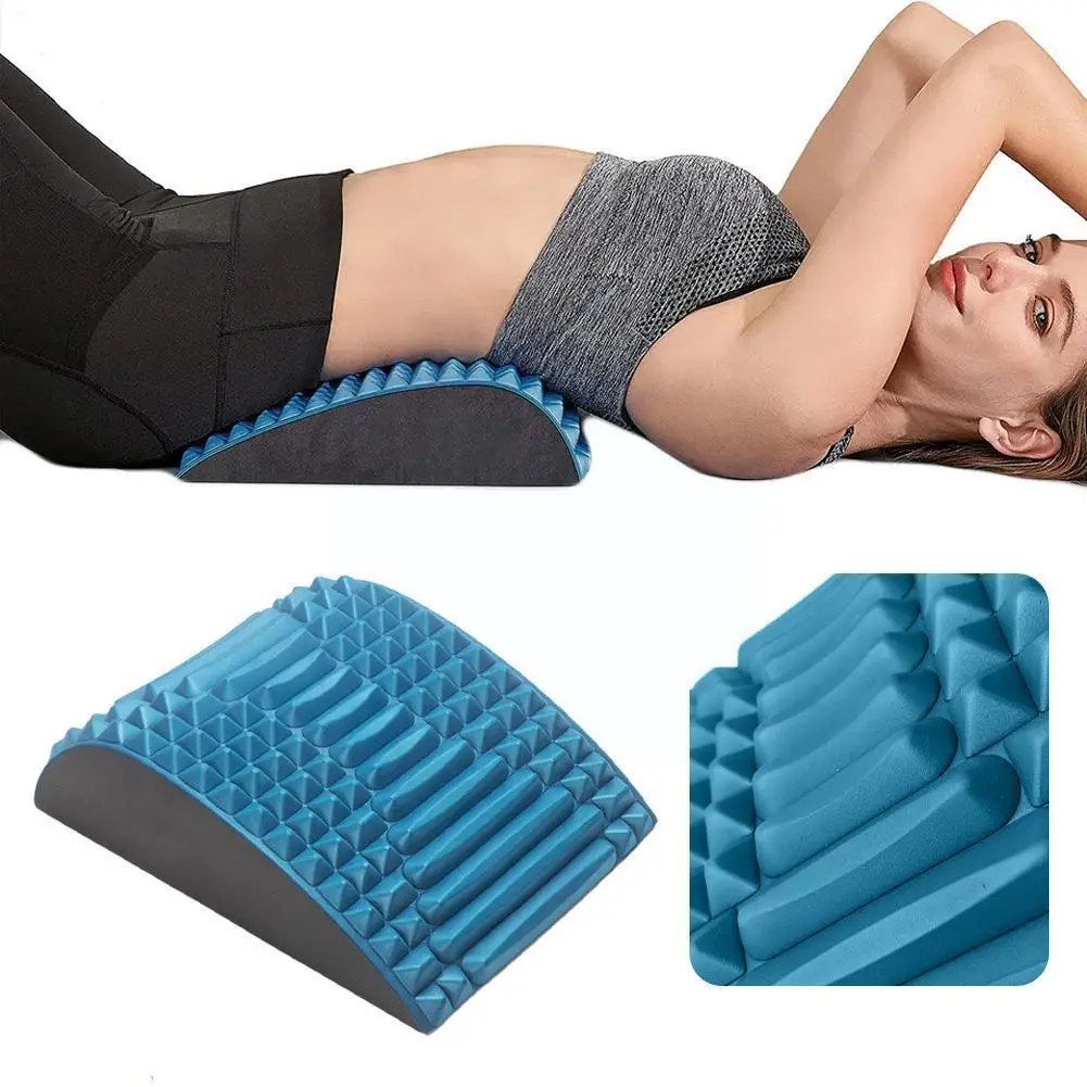 

Relaxation Spine Pain Relief Back Stretch Tool Shiatsu Stretcher Lumbar Fitness Magic Massageador Yoga Massager H3z6