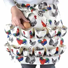 

Egg Collecting Gathering Apron Half-body Apron Egg Apron Pockets 12 X-Large Pockets Denim &canvas Apron Kitchen Dropshipping