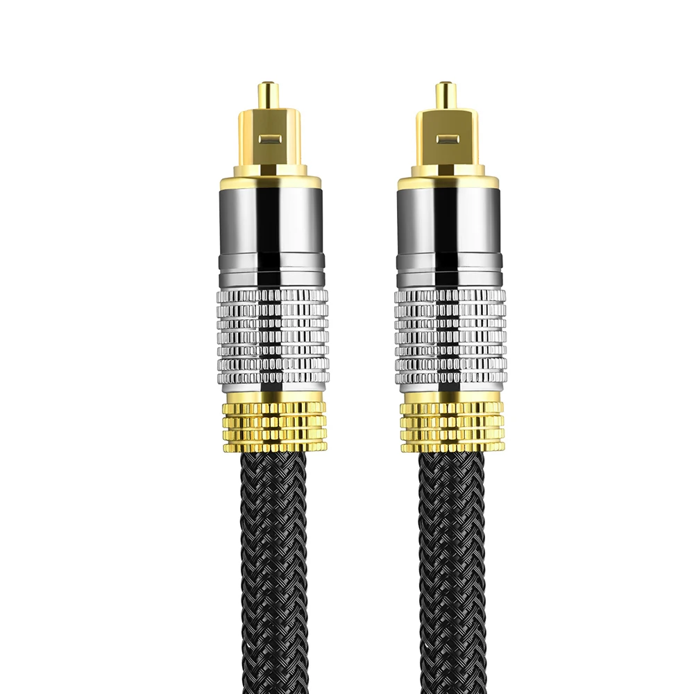 Digital Optical Audio Cable Toslink Coaxial SPDIF Dolby 7.1 Soundbar 5.1 Fiber Cable for HI-FI Sound Bar Home Theater PS4 Xbox