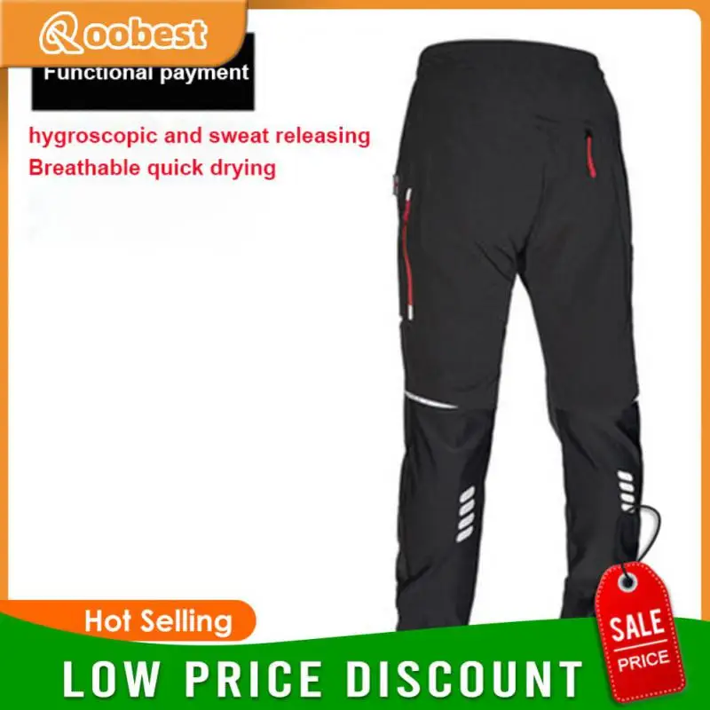 Cycling Pants Men Spring Summer Quick Drying S-4XL