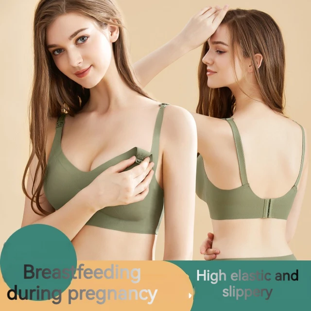 SELONE 2023 Nursing Bras for Breastfeeding No Underwire Maternity