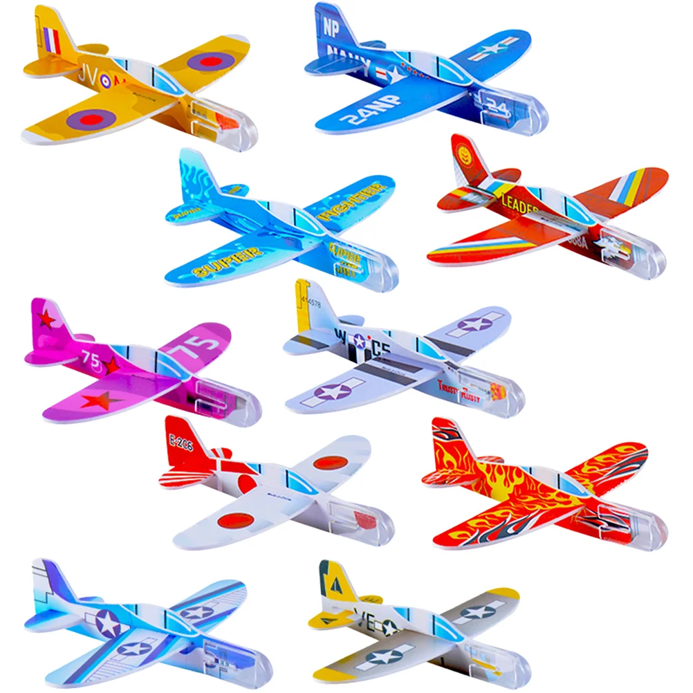 

25 Pcs Airplane Model Planes Toy Glider Throwing Foam for Kids Aircraft Outdoor Toys Boys Small