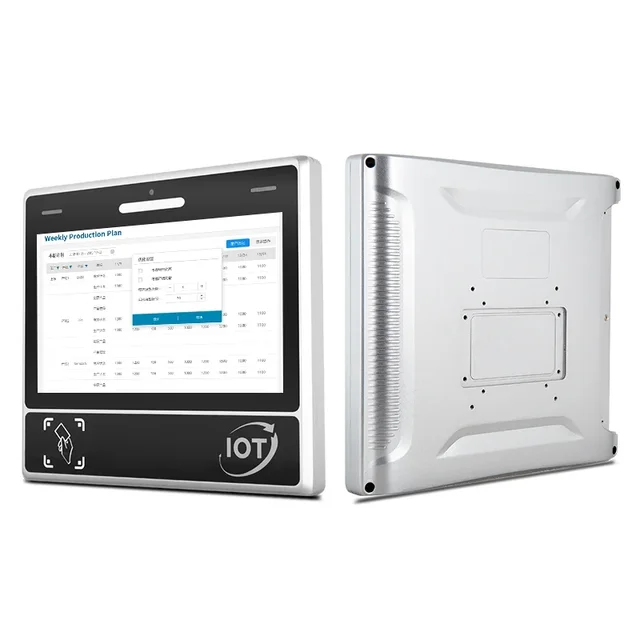 Эксклюзивное оборудование системы Touchthink MES, материнская плата промышленного класса, панельный ПК с HD-камерой 100 Вт и светодиодной сигнальной лампой 4