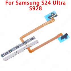 Side Button Switch Volume & Power Flex Cable Replacement (S24 Ultra S928)