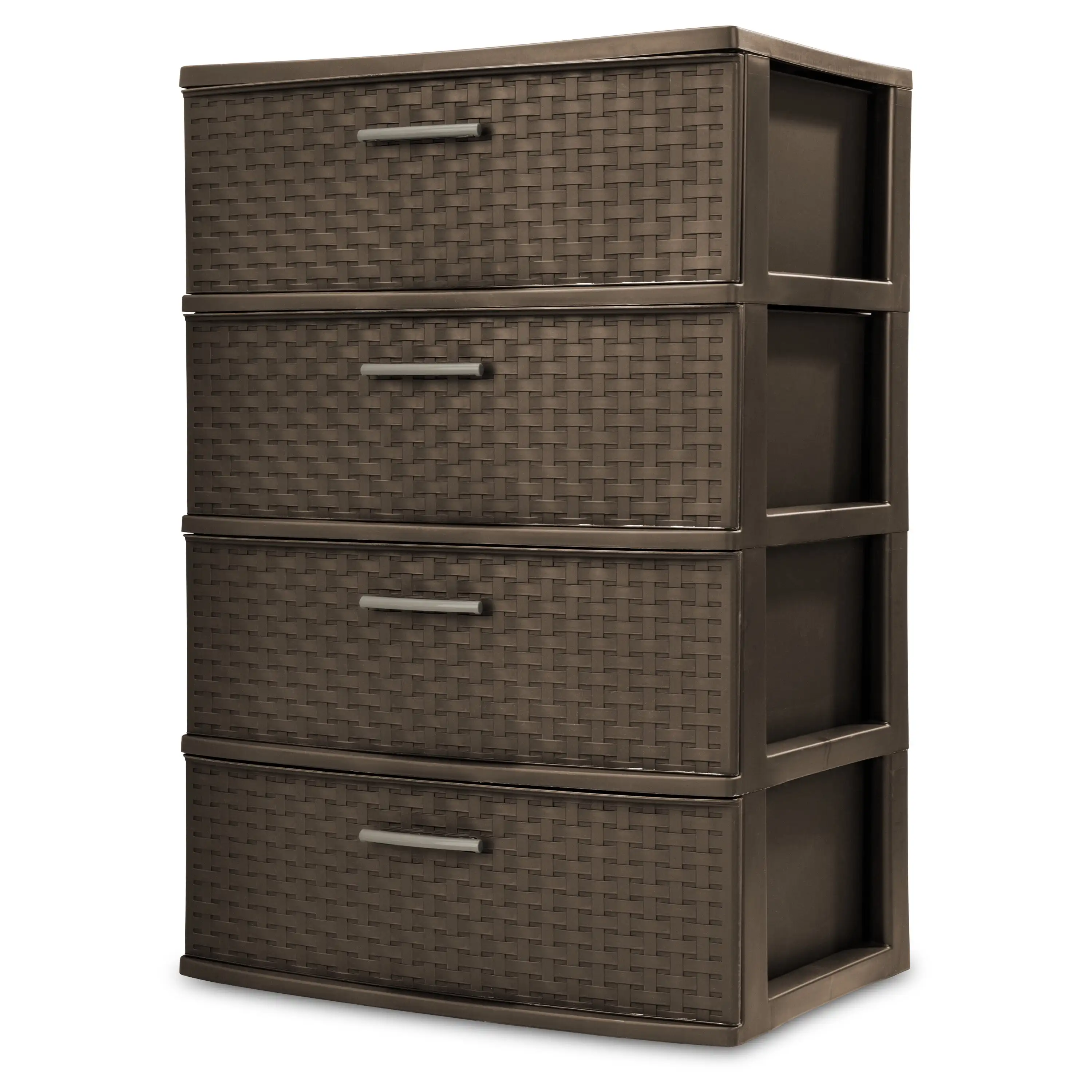 

Sterilite 4 Drawer Wide Weave Tower Espresso