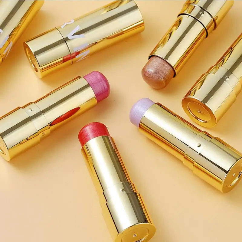 12 Colors Blush Stick Cream Multi-function High-gloss Waterproof Brightening Long Lasting Easy To Use Makeup For Women Cosmetics blush stick facial blusher blush cream