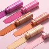 Blush Stick 3 in 1 Makeup Long-Lasting Waterproof Simple High-End Lip Cheek Tint High Pigment Hydrating Pink Blusher Wholesale 5