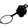 One-way Air Cap Replacement Screw Inflation Valve Plastic Black 22mm For Inflatable Boats Kayaks 3