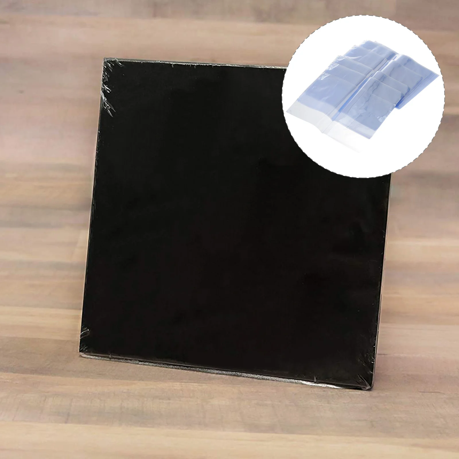 

PVC Shrink Wrap Bags Plastic Film Shrink Wrapping Bags For Soaps Bottles Bath Bombs Packaging Gift Baskets