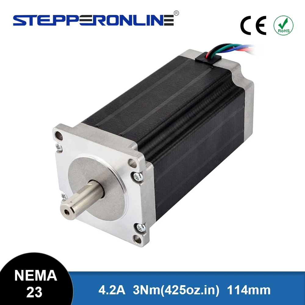 Nema 24 Gesloten-lus Stappenmotor 4,00Nm 566,45oz.in Met Magnetische Encoder 1000ppr 4000cpr 24hs40 5004 Me1k Nema 24 Gesloten-lus Stappenmotor 4,00Nm 566,45oz.in Met Magnetische Encoder 1000ppr 4000cpr 24hs40 5004 Me1k
