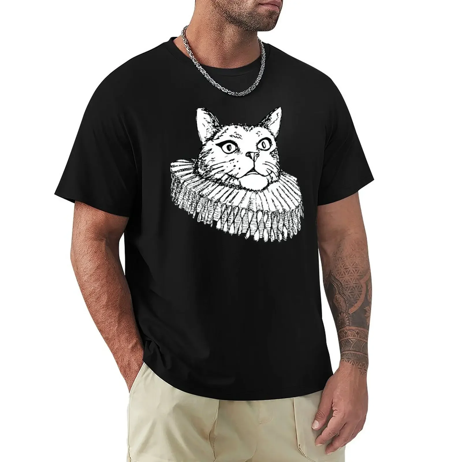 

Catspeare T-Shirt sports fans sweat cute clothes T-shirts for men cotton