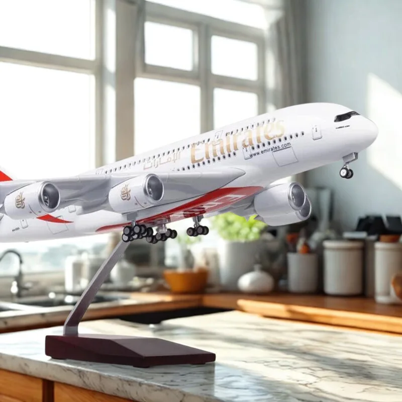 1/160 Airbus A380 UAE/Emirates 18 inchs Large Model Diecast