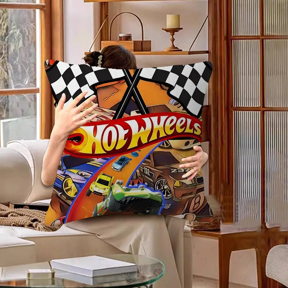 H-Hot Funny W-Wheels 베개 커버 디자인 쿠션 커버 장식 휴일 장식