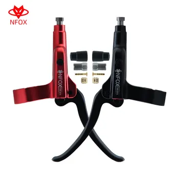 NFOX GT268 Mountain Bike Mineral Oil Hydraulic Brake Lever Handle Repair Parts Black Red Bicycle Folder Accessories Barre New