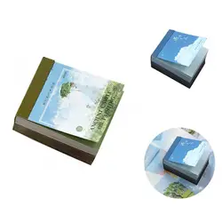 Papier bâton de journal intime délicat, léger et exquis pour les étudiants, papier de fond pour journal intime, 400 pièces/ensemble 