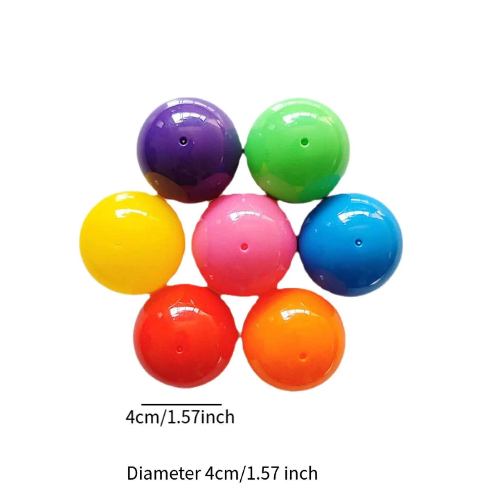 Bingo Ball Multipurpose Equipment Sturdy Replacement Parts Tally Ball for Company Birthday Tabletop Game Traveling Parties