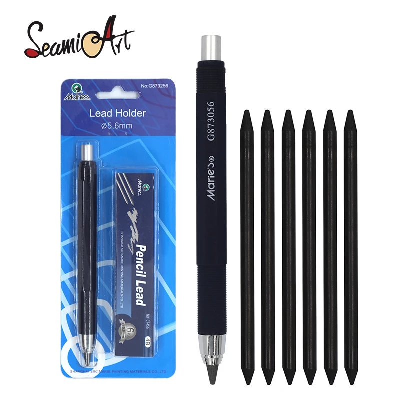 1PC 5 6mm Automatic Pencil Set 4B Pencil Lead for Mechanical Pencil Sketch Drawing Pencil Artist
