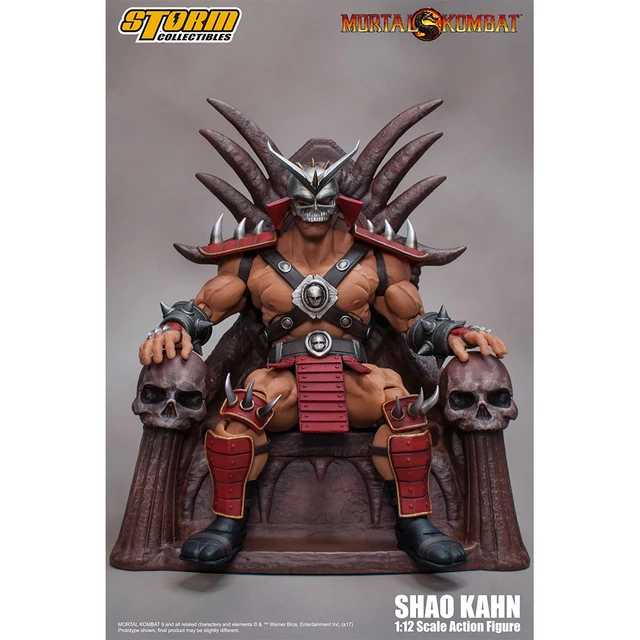 SHAO KAHN - Mortal Kombat Action Figure – Storm Collectibles