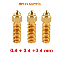 Advanced High - Temperature Hotend Kit with Ceramic Heating Block - Ender - 3 V3 KE (3PC 0.4 Brass nozzle)