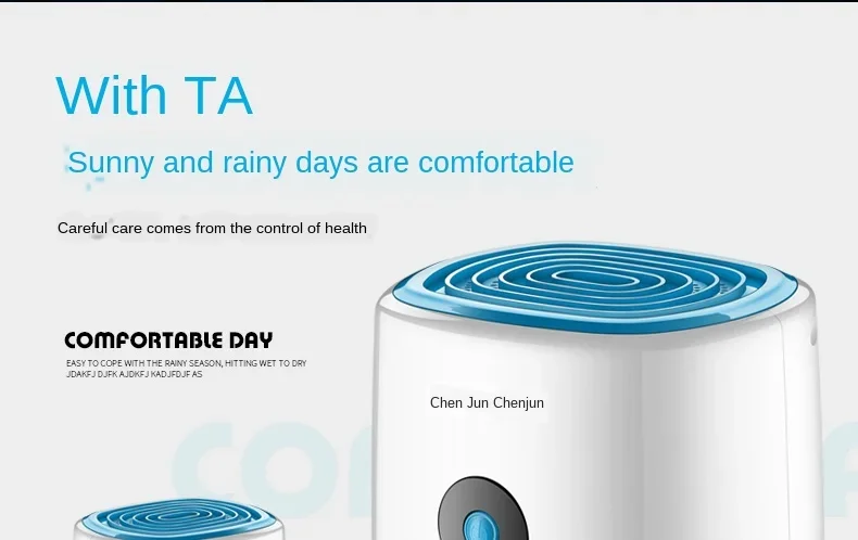 Description Picture 6 of itemAir dryer Mini semiconductor dehumidifier Hygroscopic air dehumidifier Household dehumidifier dehumidifier for home basement