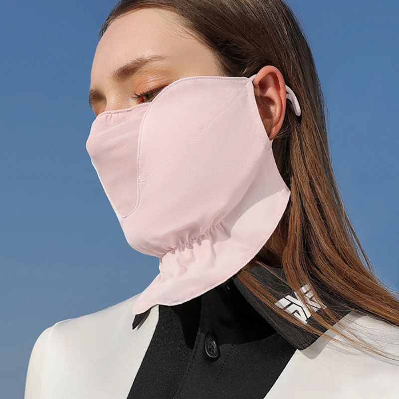 Multiple Styles New Sunscreen Mask Women's Outdoor Driving Cycling UV Resistant Sand Dust Prevention Chiffon Masks Breathable