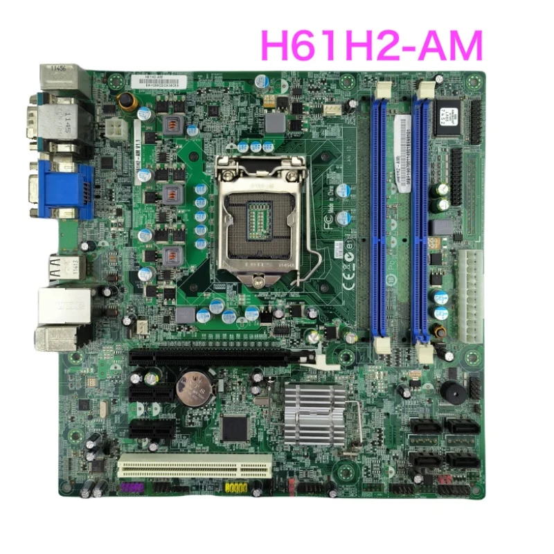 Adatto Per Scheda Madre Desktop Acer H61H2-Am H61 Lga 1155 Scheda Madre Ddr3 Testata Al 100% Ok Completamente Funzionante