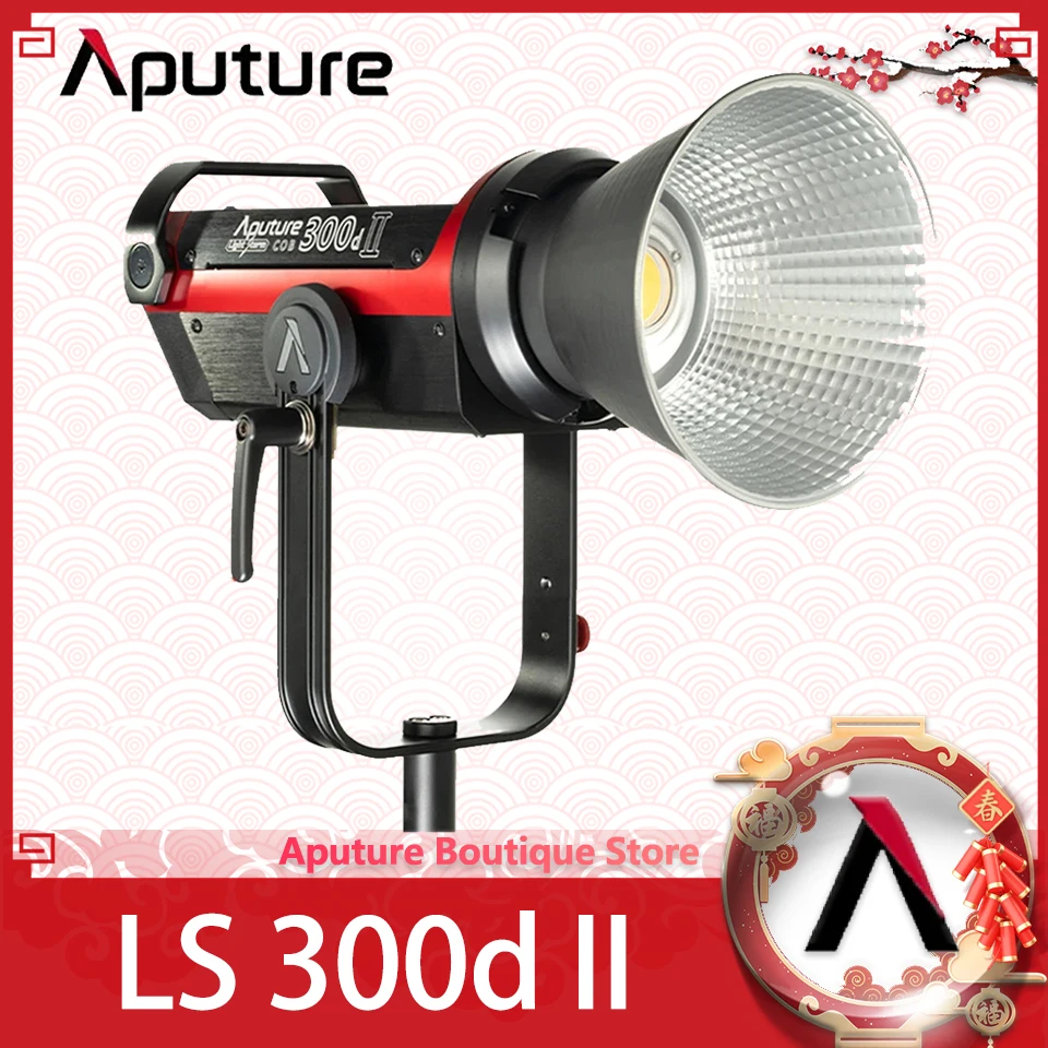 

Aputure LS C300d II 5500K COB Video Light for Camera Studio Photography with Bluetooth APP Control CRI 96+ TLCI 97+