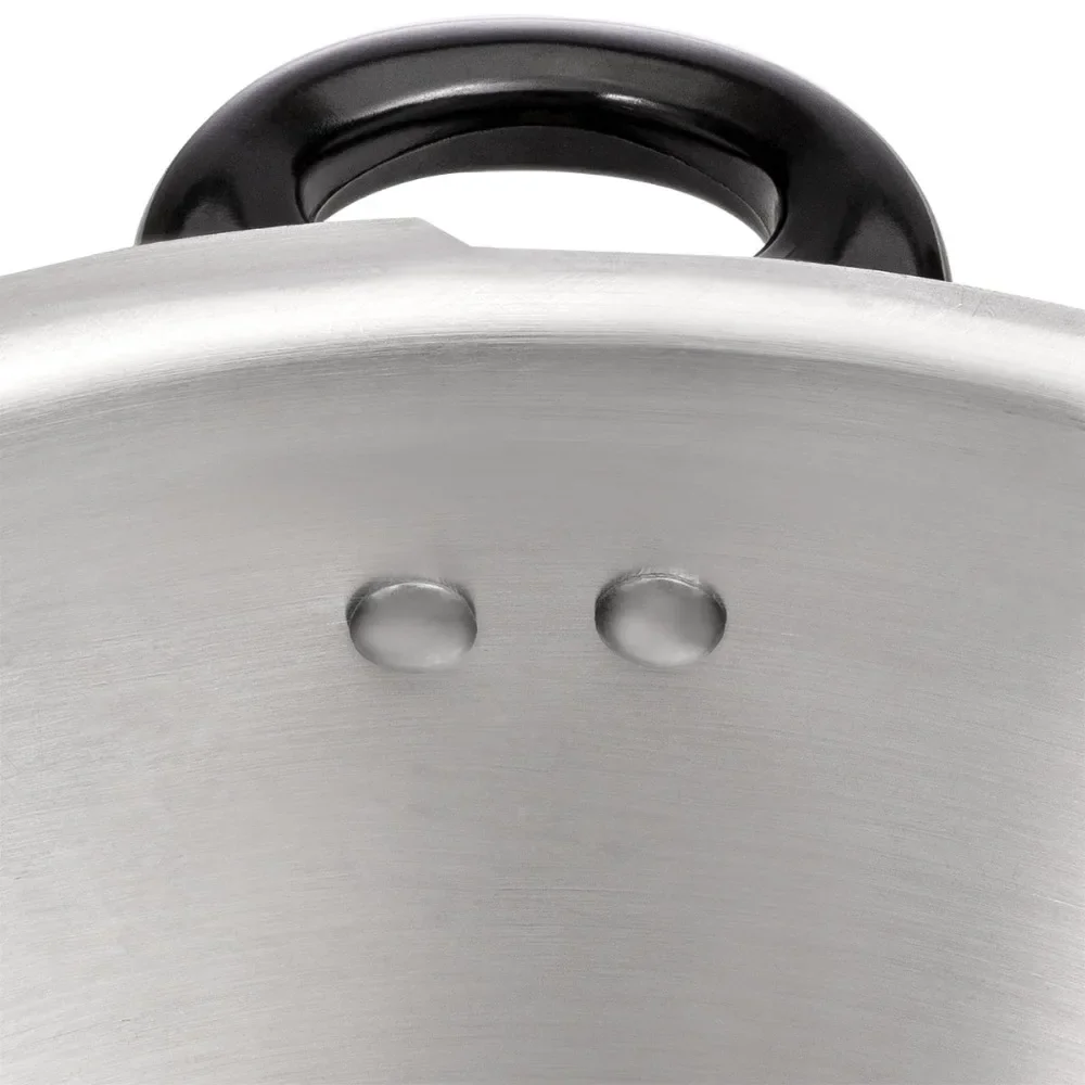Deluxe 6-Quart Aluminum Pressure Cooker Cookware Fast  Stove Cooking Pressure- 3