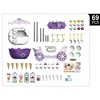 4in1 Cute Ice Cream Play House Trolley Candy Cart Simulation Makeup Medical Station Shopping Princess Car Toy For Children Gift 3