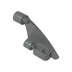 

Gobricks GDS-90153 Technical Panel Curved #62 5 x 4 Tapered Right compatible with lego 80274 Assembles Building Blocks