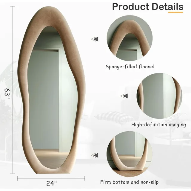 2331-e9037d.jpg LuxeWave 63×24 Premium Full Length Mirror
