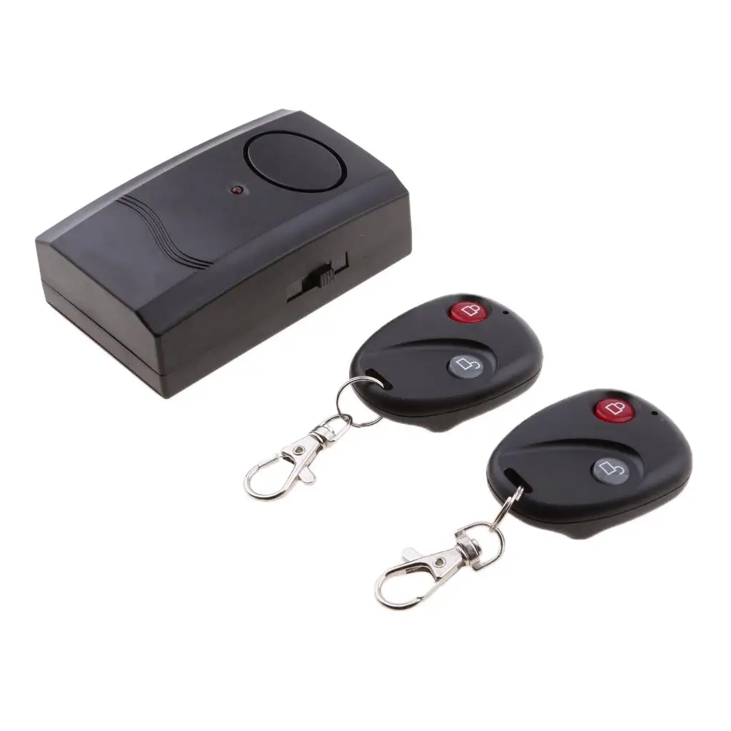 

Motorcycle 12V Anti-Theft System Horn Remote Control Vibration Wireless