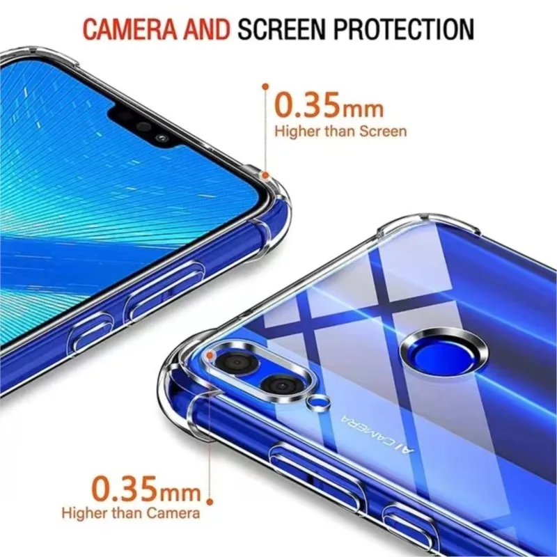 Durable Transparent Air-Bag Protective Phone Case