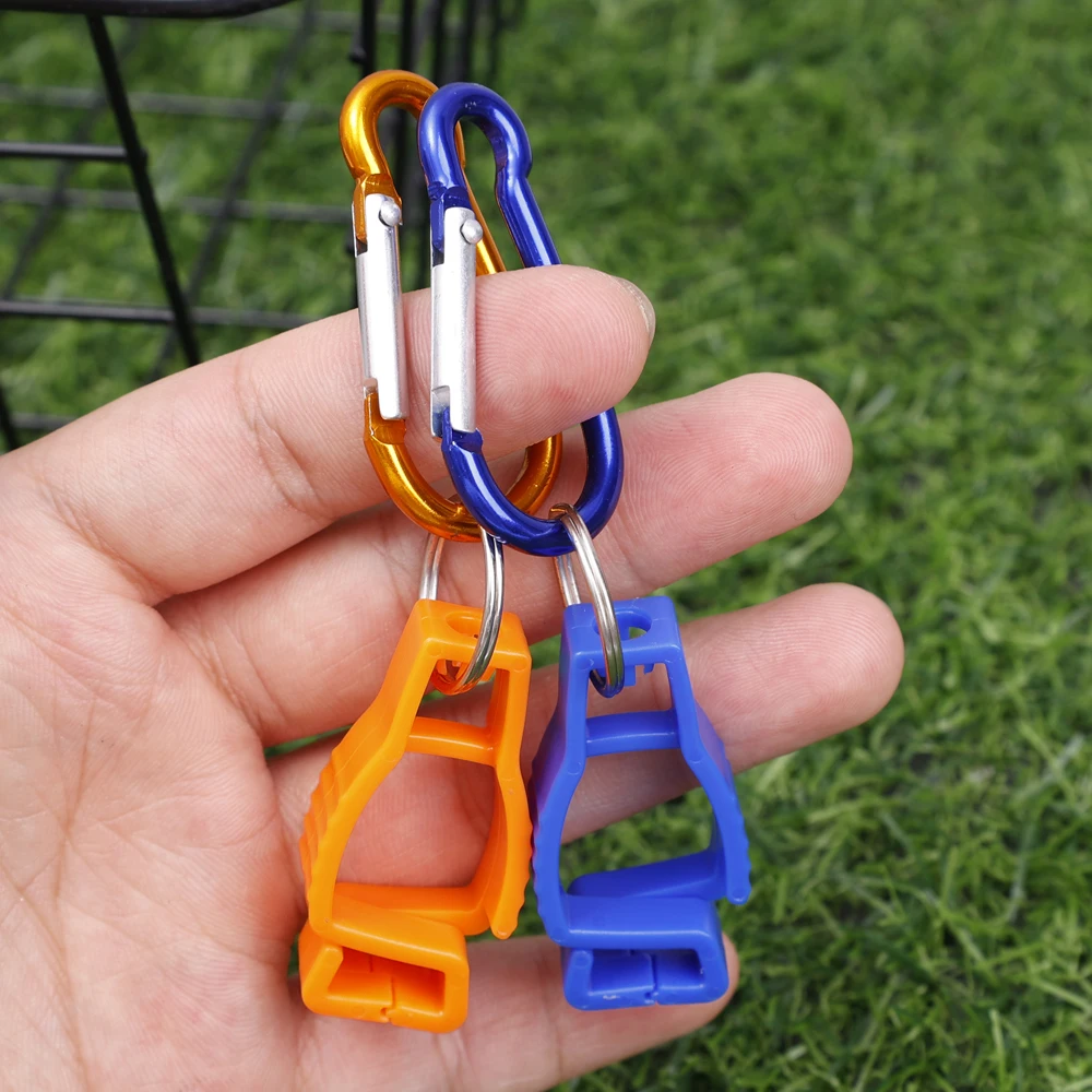 10/5 Stück Handschuhclip-Halterung, Sicherheits-Handschuhhalter aus Aluminiumlegierung, Arbeitsklemme, Sicherheits-Handschuhschutz, Zubehör – Detail 7