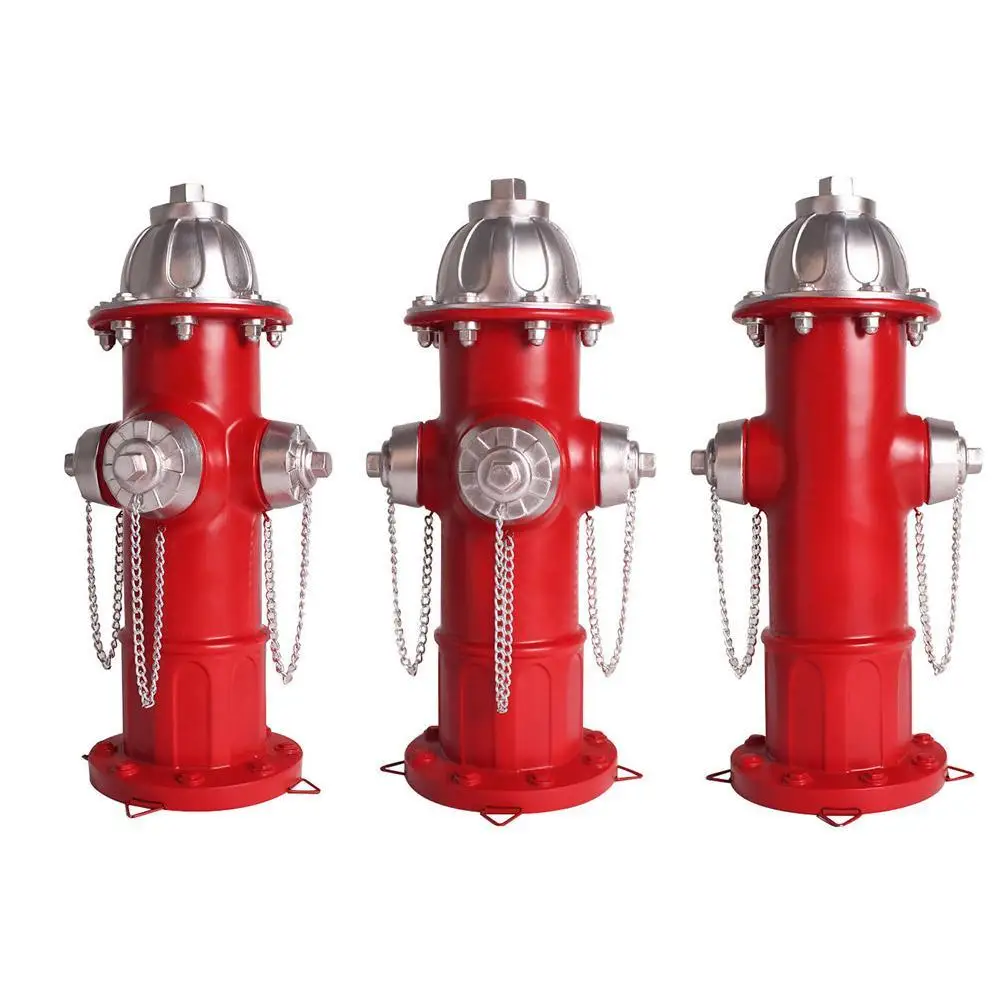 Fire Hydrant Outdoor Decoration Garden Ornament Decor,Firefighter Gifts For Men, Dog Hydrant Fake Fire For Dogs To X8H8