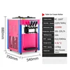 Commercial Ice Cream Machine Automatic  Electric Soft Ice Cream Maker Maquina Para Helado Sorvete 5