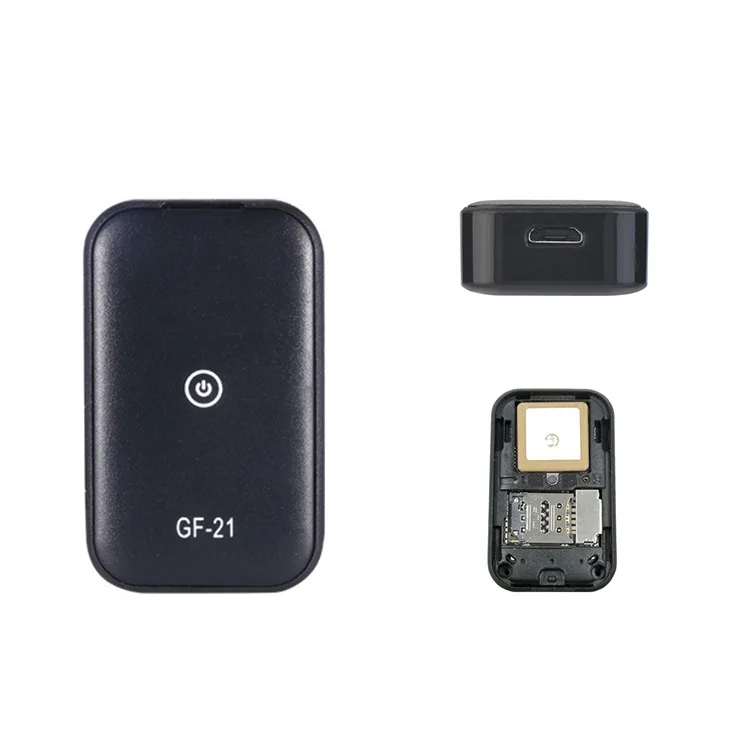 GPS Tracker Magnétique Pour Voiture – Localisation Temps Réel – Longue Autonomie – Noir