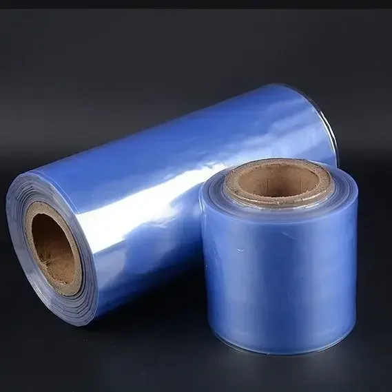 0.5kg 1kg 1.5kg  PVC Heat Shrinkable Pipe Clear Membrane Plastic PVC Hot Shrink Film Packaging Tube Plastic Pack Thin Sheets 5