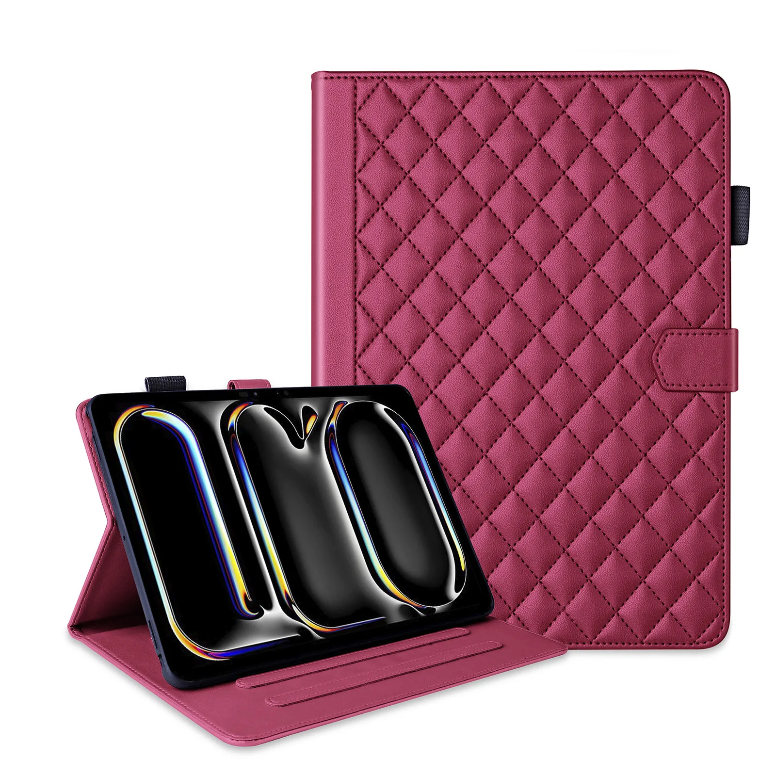 Diamond Back Silicone Magnetic Tablet Case
