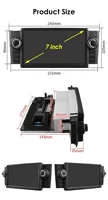 Auto radio za FIAT Grande Punto Linea 2007-2012 Multimedia Video Player Navigation stereo GPS Carplay Octa Core 7862 6