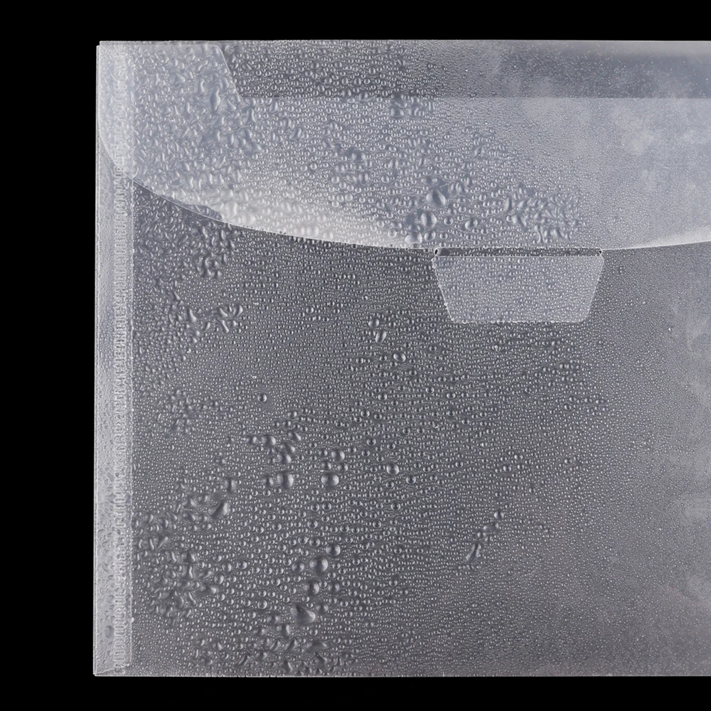 14x19cm Clear Stamp & Die Storage Bags Resealable Plastic Envelopes Pockets for Cutting Dies Stencil Crafts Organizer Holder