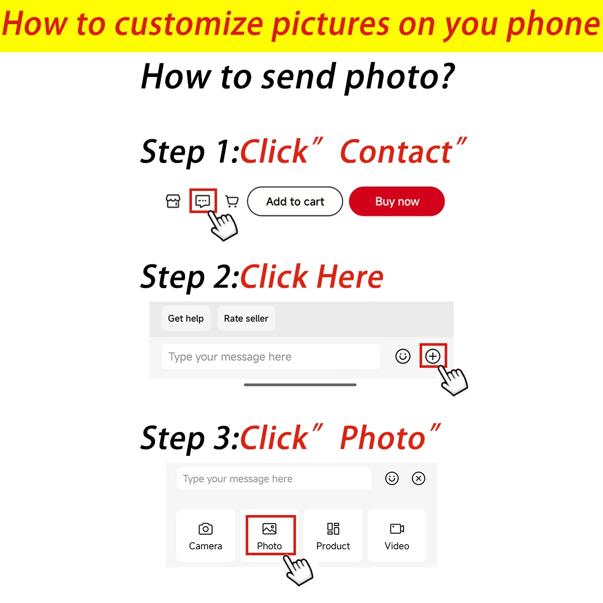 Personalized Double-Layer Back Cover - Custom Photo Phone Case