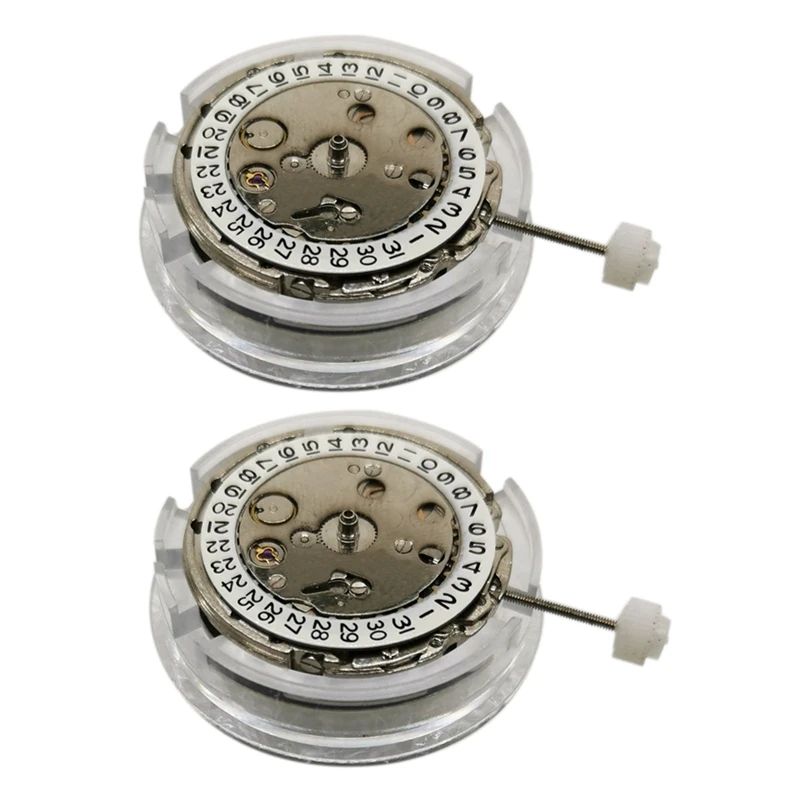 

2X Watch Movement For Wristwatch Winding Time Set Seagull 2813 Automatic Mechanical Movement