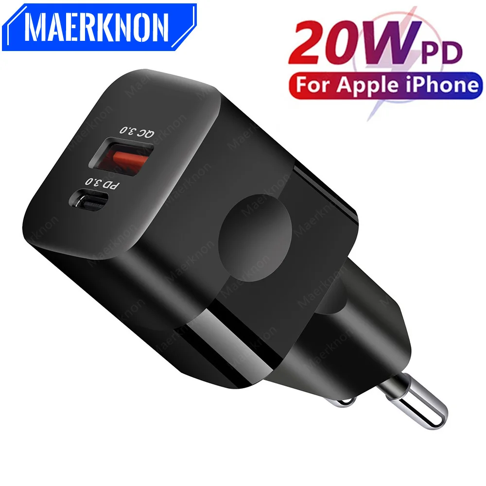 

PD 20W USB C Charger PD Quick Charge Wall Charger For iPhone 14 13 Xiaomi Huawei Samsung USB Fast Charging Phone Charger Adapter